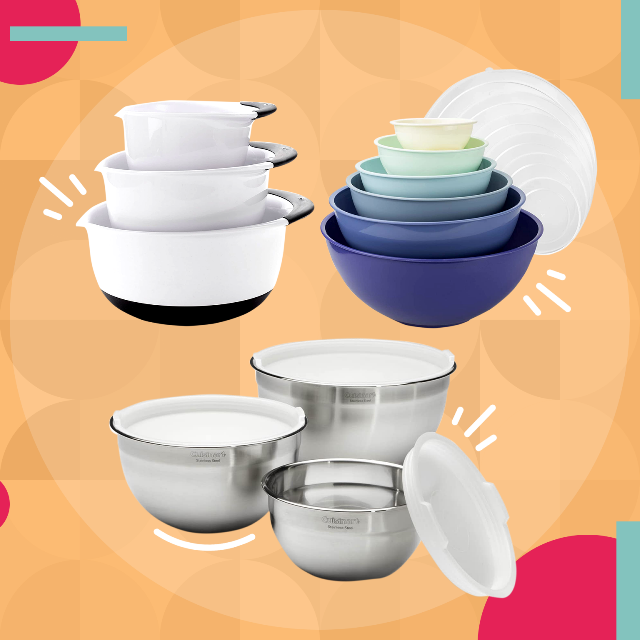 7 Best Mixing Bowls and Sets 2024 Reviewed | Shopping : Food